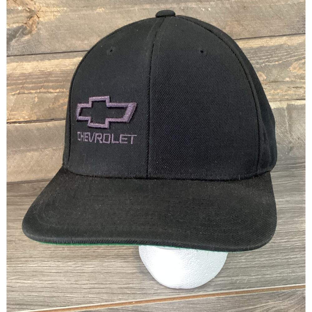 Chevrolet Chevy Wool Blend Snapback Hat Baseball Cap Yupoong Embroidered Logo